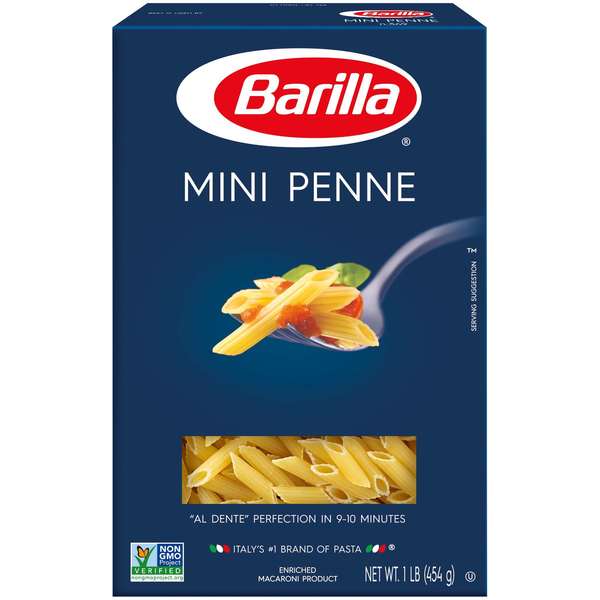 Barilla Barilla Mini Penne Pasta 16 oz., PK12 1000010540